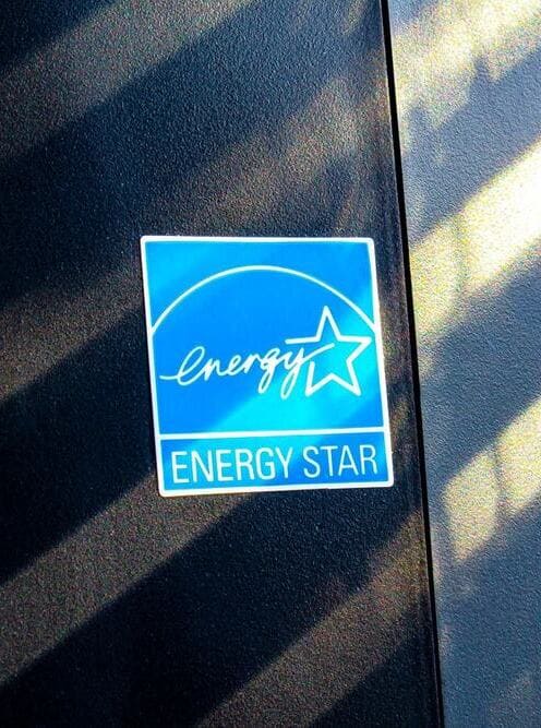 Energy star sticker