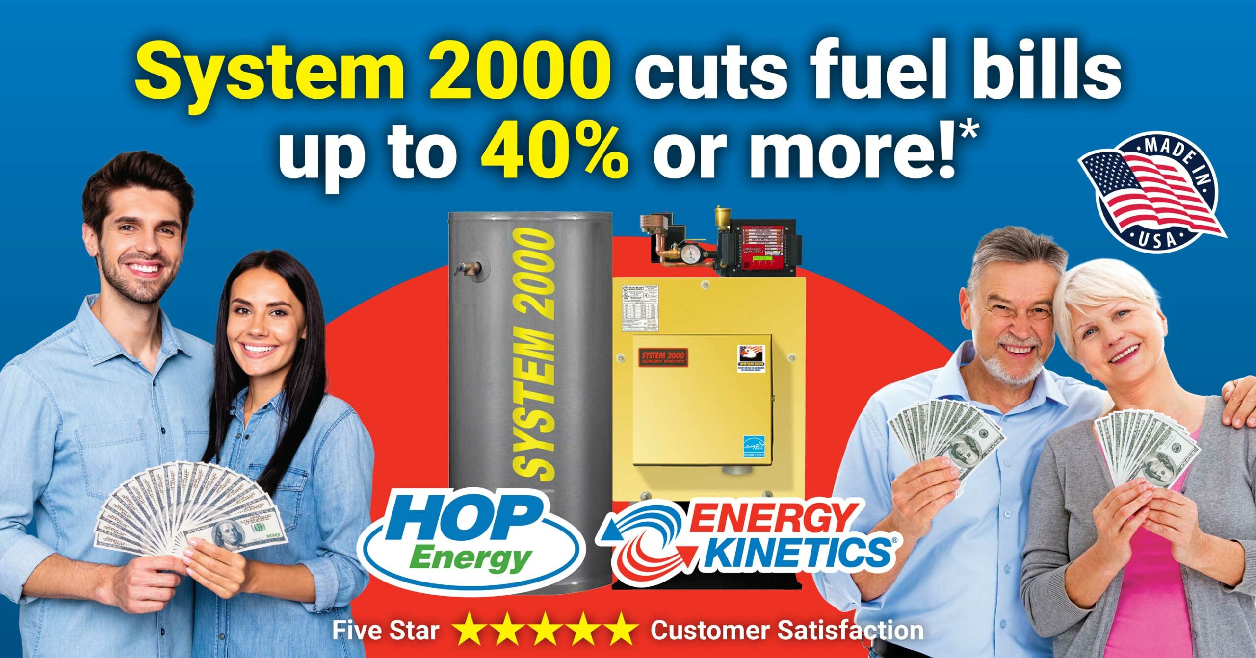 Energy Kinetics System 2000 heating oil boiler saves up to 40% on fuel bills