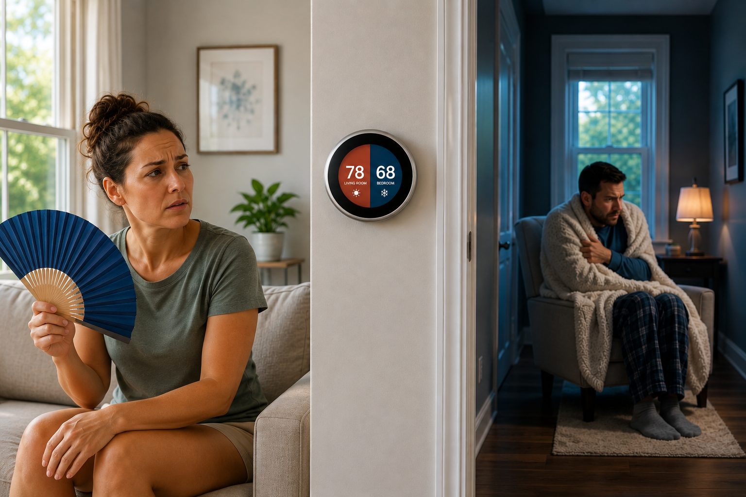 How Can I Fix the Temperature Difference in My Home?